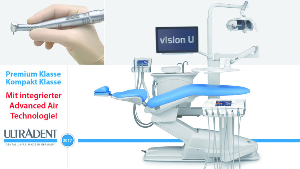 ULTRADENT integriert die Advanced Air Technologie in die Behandlungseinheit